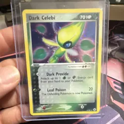 Pokemon TCG Dark Celebi Hidden Legends Holo Rare #4/101 70 HP English - Image 1