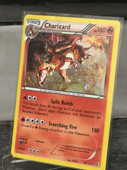 Pokemon TCG Charizard 19/113 Legendary Treasures Rare Cosmos Holo Foil Card 2013 - Image 2
