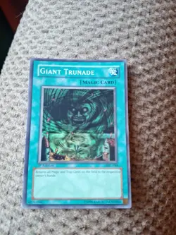 Yugioh Asian English Giant Trunade MRL-048 Super Rare 1st Edition NM - Image 1