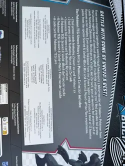 NEW SEALED POKEMON UNOVA HEAVY HITTERS PREMIUM COSTCO COLLECTION SEALED - Image 2