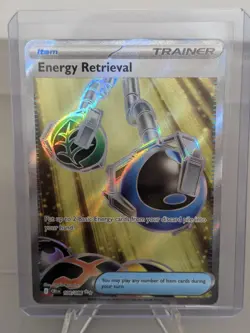 Energy Retrieval 108/086 Ultra Rare ME04: Chaos Rising Pokemon Near Mint - Image 1