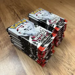 Pokemon White Flare 36 Packs Booster Box OPENED No Hits Holos Reverse Bulk A - Image 1