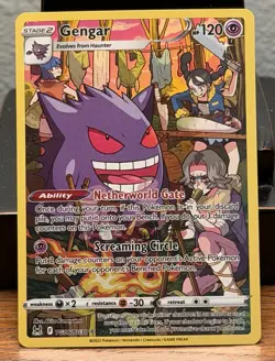 Gengar - Lost Origin - Full Art - Holo - TG06/TG30 - Pokemon TCG - NM - Image 1