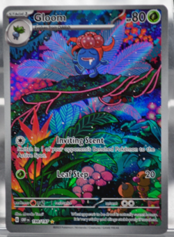 Pokemon Obsidian Flames Gloom 198 Illustration Rare - Image 1