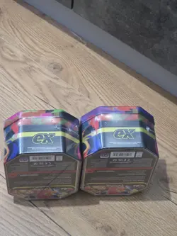 Pokemon TCG Mega Charizard ex Tins X + Y (Set of 2 Tins) - Brand New & Sealed 🔥 - Image 4