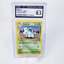 1999 Pokemon Jungle 40/64 Nidorina CGC 8.5 NM/MINT+ - Image 1