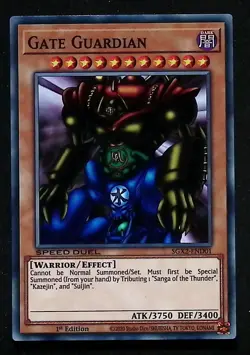 Gate Guardian - SGX2-END01 - Common - 1st Edition - Yugioh - Image 1