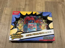 Pokemon TCG | Mega Feraligatr ex Box | Ascended Heroes | Factory Sealed - Image 1