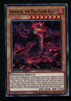 Dogoran, the Mad Flame Kaiju - SGX2-ENC08 - Common - 1st Edition - Yugioh - Image 1