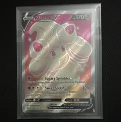 Alcremie V 064/072 Shining Fates Full Art Holo Ultra Rare 170 HP ENG - Image 1