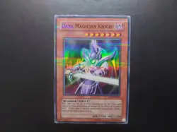 Yugioh - Dark Magician Knight ROD-EN001 Super Parallel Rare Promo - Image 1
