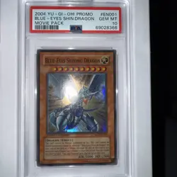 Blue-Eyes Shining Dragon MOV-EN001 Yu-Gi-Oh! The Dark Side of Dimensions... - Image 1