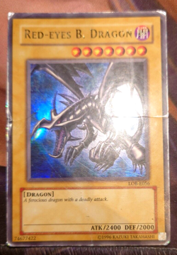 Yu-Gi-Oh! LOB-E056 Red-Eyes B. Dragon Ultra Rare Unlimited Edition - Image 1