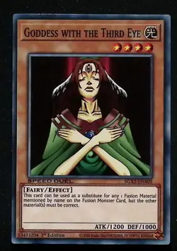 Goddess with the Third Eye - SGX2-ENA05 - Common - 1st Edition - Yugioh - Image 1