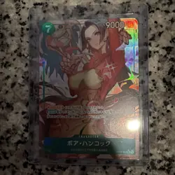 Boa Hancock OP16-032 SR ALTERNATE ART JAPANESE THE TIME OF BATTLE ONE PIECE - Image 1