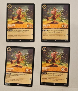 #17 Bullseye - Loyal Horse Playset x4 2026 Disney Lorcana Wilds Unknown 4x - Image 1