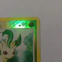 Leafeon Reverse Holo Rare Pokemon Card DP5 Majestic Dawn 24/100 Ungraded LP - Image 3