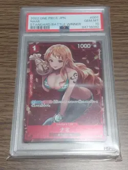 One Piece Card Nami Standard Battle Champion Promo PSA10 - Image 1
