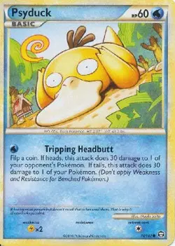 Pokemon Card Triumphant Psyduck 74/102 - Image 1