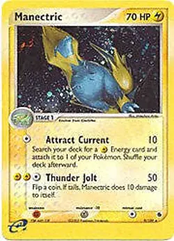 Pokemon EX Ruby & Sapphire 9/109 Manectric Card - Image 1