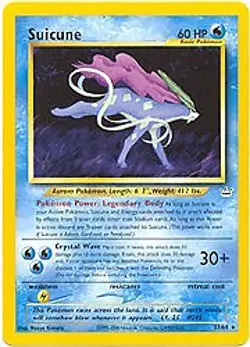 Pokemon Neo Revelation 27/64 Suicune Card - Image 1