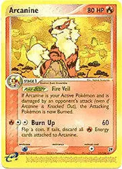 Pokemon Sandstorm Rare Card - Arcanine 15/100 - Image 1