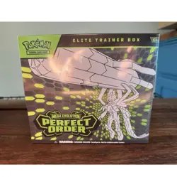 Pokemon Mega Evolution Perfect Order Elite Trainer Box Kit Trading Card Game - Image 1