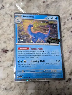 1x Pokemon Aurorus Perfect Order Promo Holo Card 024/088 Stage 2 TCG SEALED - Image 1
