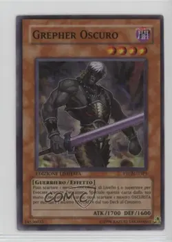 Dark Grepher Italian YuGiOh Phantom ness Limited Edition Promo #PTDN-ITSP1 2008 - Image 1