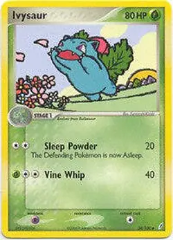 Pokemon EX Crystal Guardians - Ivysaur Card 34/100 - Image 1