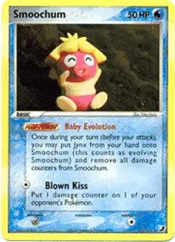 Pokemon EX Unseen Forces 31/115 Card - Smoochum - Image 1