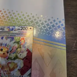 Eevee EX SVP 174 Prismatic Evolutions PROMO Card W/ Stand Pokemon TCG NM/MINT - Image 4