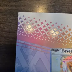 Eevee EX SVP 174 Prismatic Evolutions PROMO Card W/ Stand Pokemon TCG NM/MINT - Image 5