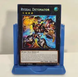 Ryzeal Detonator MP25-EN121 Prismatic Secret Rare 1st Edition Yugioh TCG - Image 1