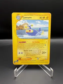 Lanturn 021/147 Aquapolis Regular Rare Pokemon Card - Image 1