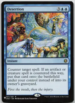 Desertion The List Reprints 107/221 NM R - Image 1