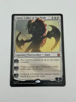 Ajani, Caller of the Pride Foundations FDN 0134 Magic the Gathering MTG NM - Image 1