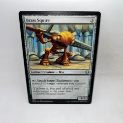 Brass Squire 460 Uncommon Commander Legends Magic: The Gathering Lightly Played - Image 1