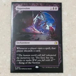 MTG Oppression #0032 Rare Wilds of Eldraine: Enchanting Tales (WOT) - Image 1