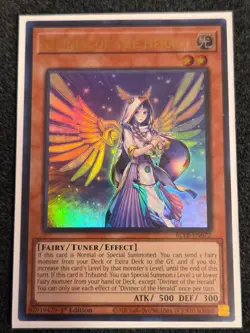 Diviner Of The Herald 1st Edition Ultra Rare BLTR-EN072 Yugioh - Image 1