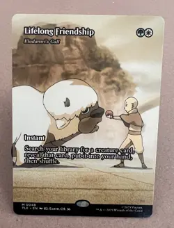 MTG Lifelong Friendship Eladamri's Call Borderless Avatar TLE #48 Non-Foil NM - Image 1