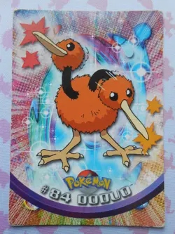 DODUO #84 - TOPPS TV ANIMATION EDITION 1999 - CARTE POKEMON - TRES BON ETAT - Image 1
