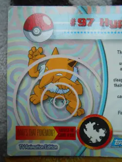 HYPNO #97 - TOPPS TV ANIMATION EDITION - POKEMON - TRES BON ETAT - ANGLAIS - Image 5