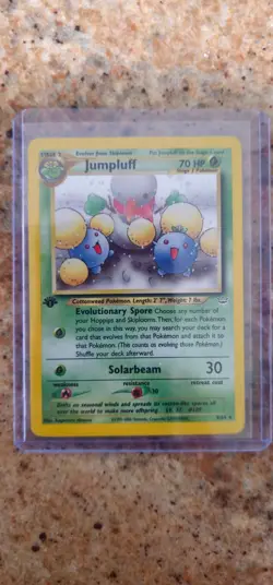 2001 Pokemon TCG - Neo Revelation - Celebi, Jumpluff, & Magneton - HOLO - Image 4