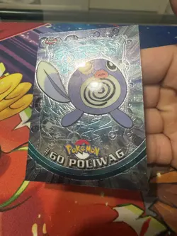 *ACTUALLY TOPPS CHROME* Pokemon - 2000 Series 2 Poliwag #60 Holo Foil - Image 2