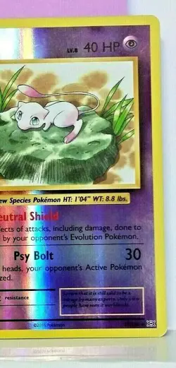 Mew 53/108 Reverse Holo Rare Pokemon XY Evolutions LV.53 NM/MINT - Image 3
