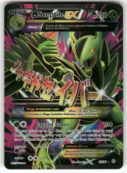 M Sceptile EX 85/98 Ultra Rare Ancient Origins Pokemon Damaged - Image 1