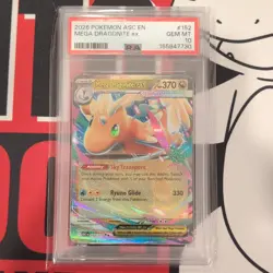 Pokemon Mega Dragonite ex PSA 10 2026 Me: Ascended Heroes EN Holo 152/217 - Image 1
