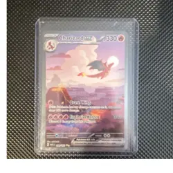 Charizard ex 183/165 Scarlet & Violet 151 Full Art Holo 330 HP EN 2023 - Image 1
