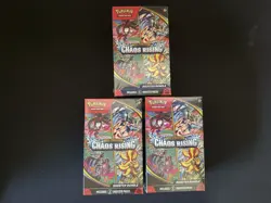 Pokemon Chaos Rising Booster Bundle Box Factory Sealed Lot of 3 - Image 1